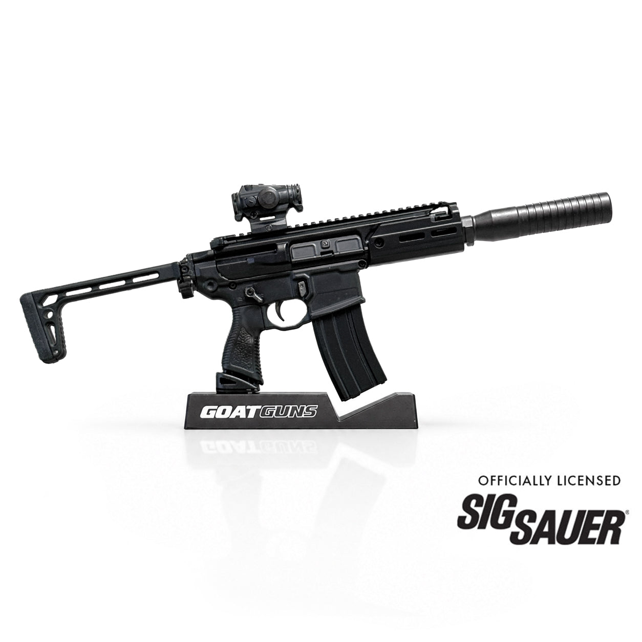 Miniature SIG SAUER MCX® Rattler Model - Black – GoatGun Models