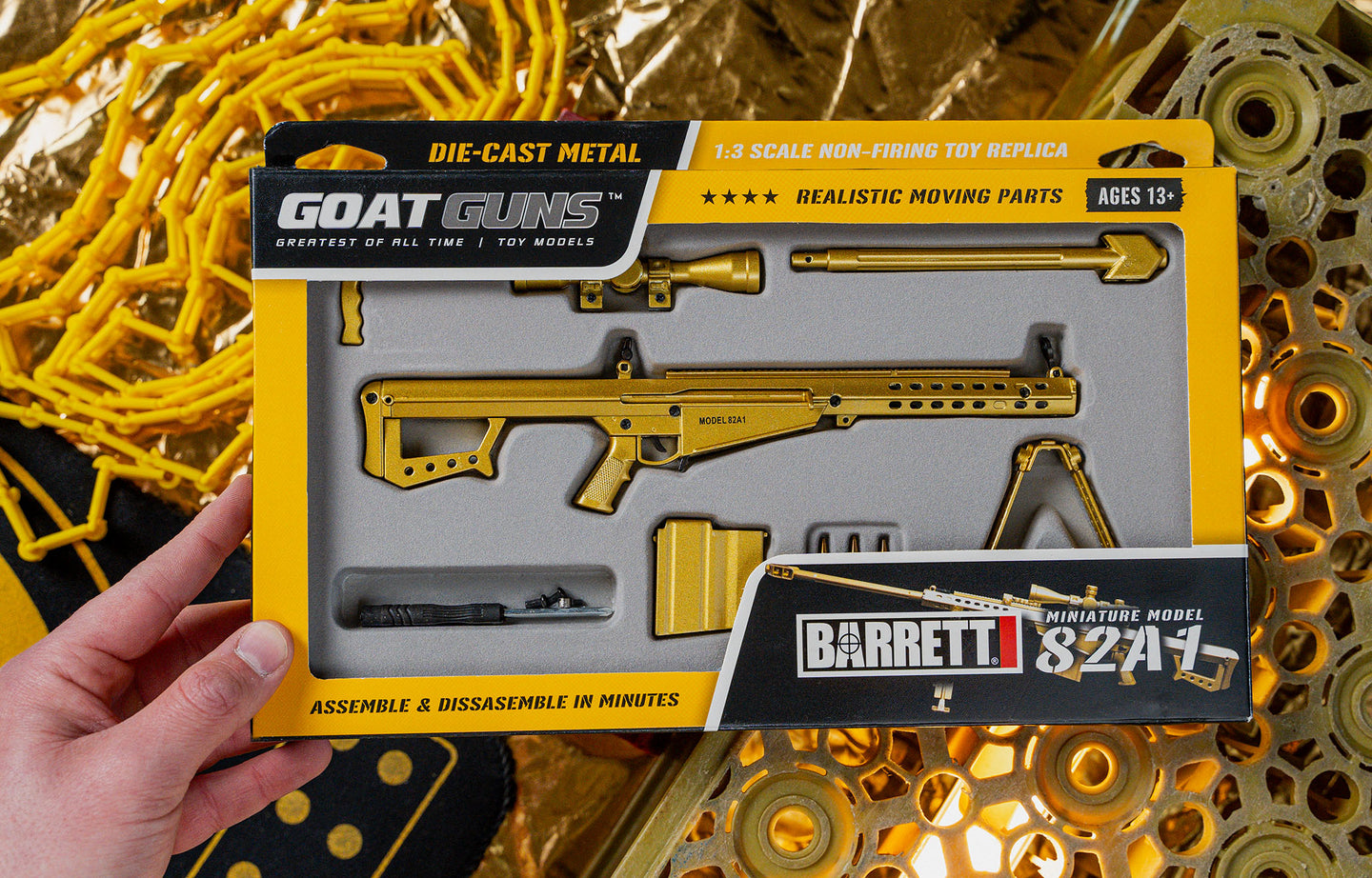 BARRETT 50cal Model - Gold