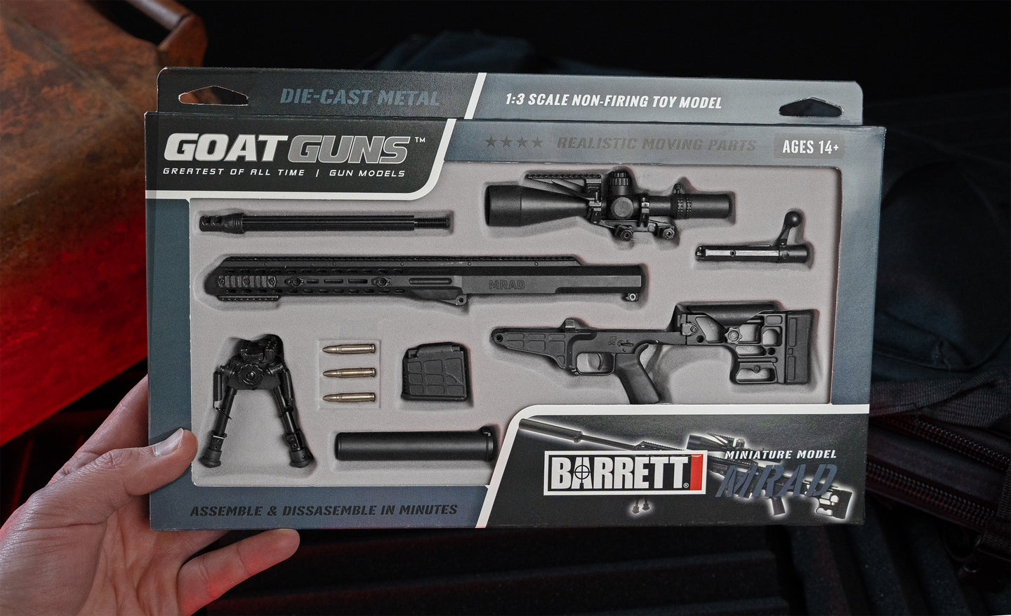 BARRETT MRAD Model - Black