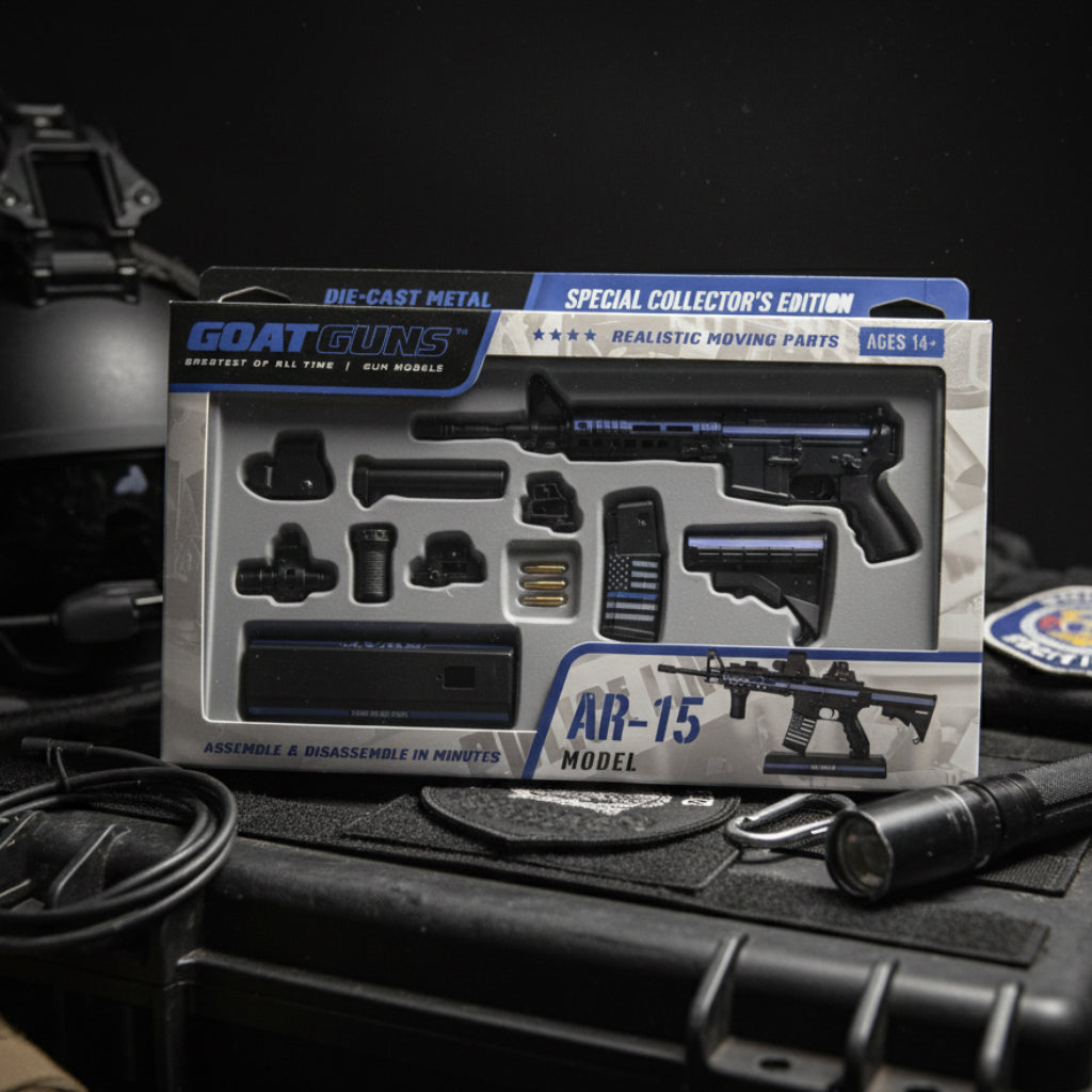 AR15 Model - Thin Blue Line/SWAT