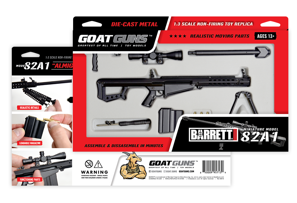 BARRETT 50cal Model - Black