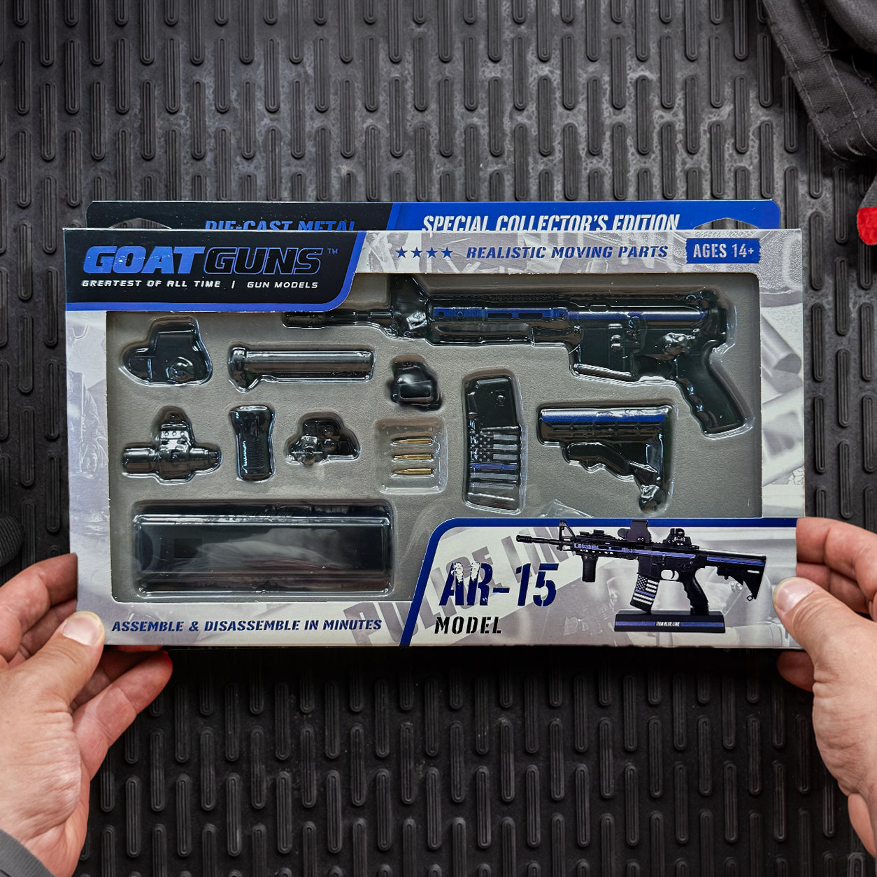 AR15 Model - Thin Blue Line/SWAT