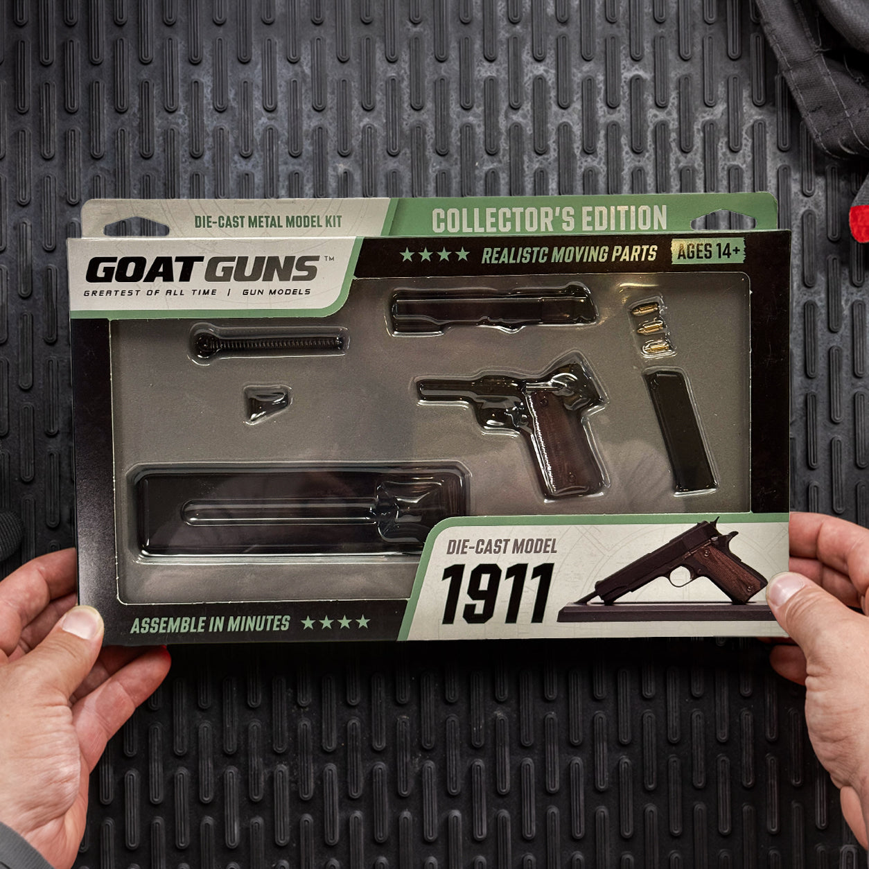Miniature 1911 Model Black | GoatGuns – GoatGun Models