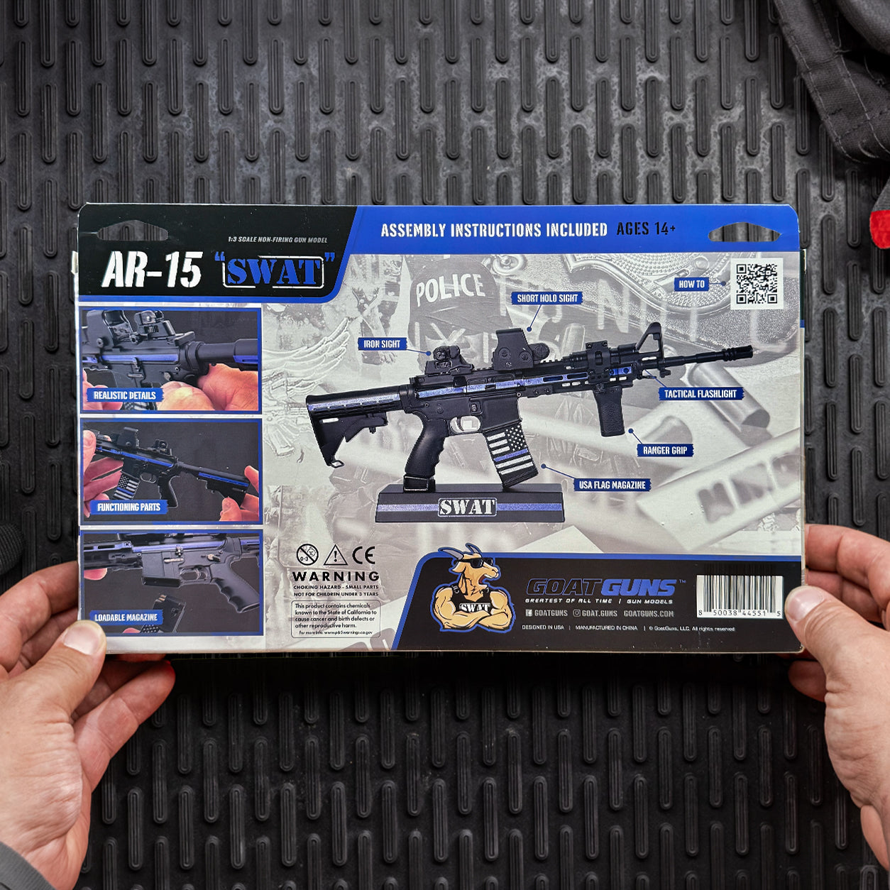AR15 Model - Thin Blue Line/SWAT