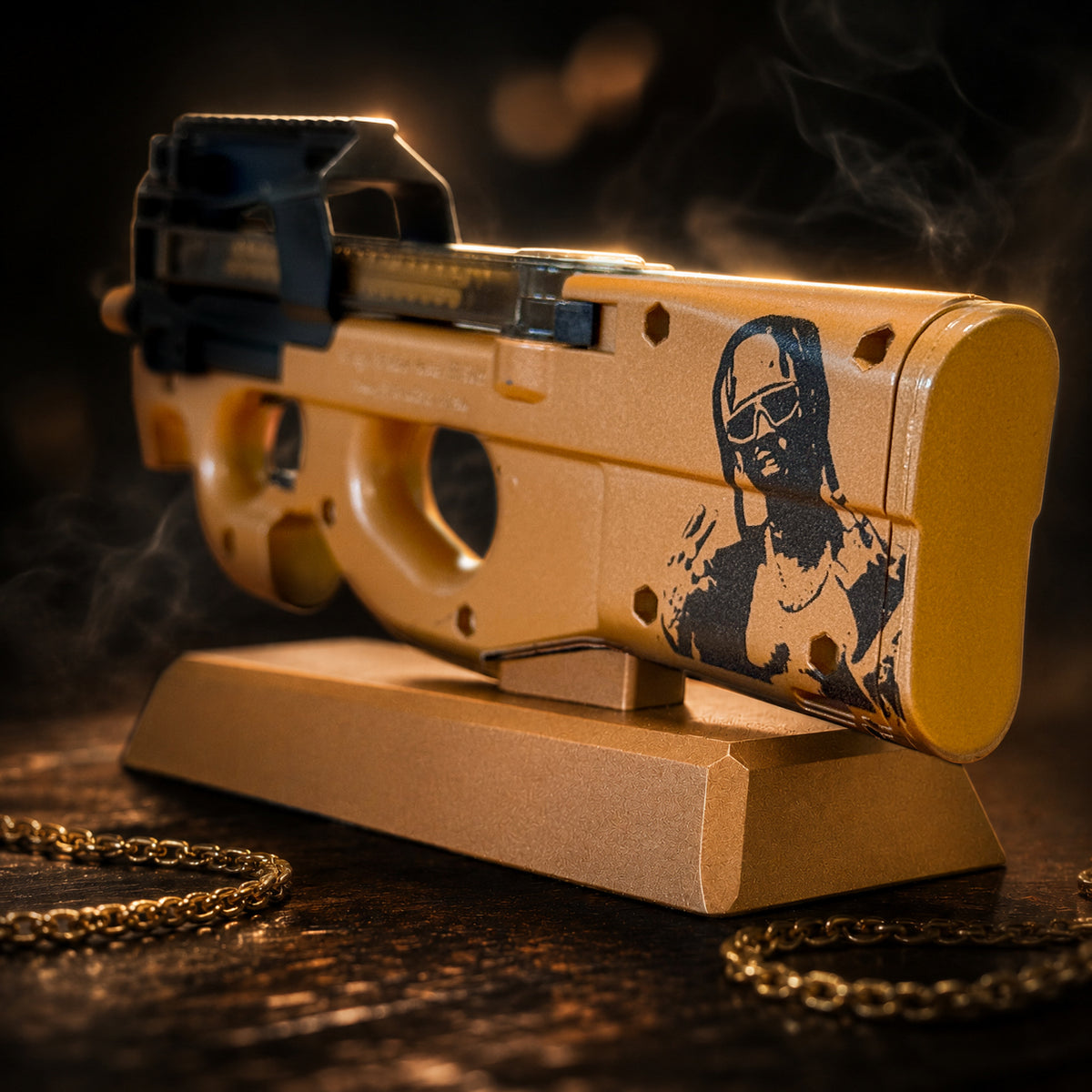 Black Rambo P90 Model Limited Edition