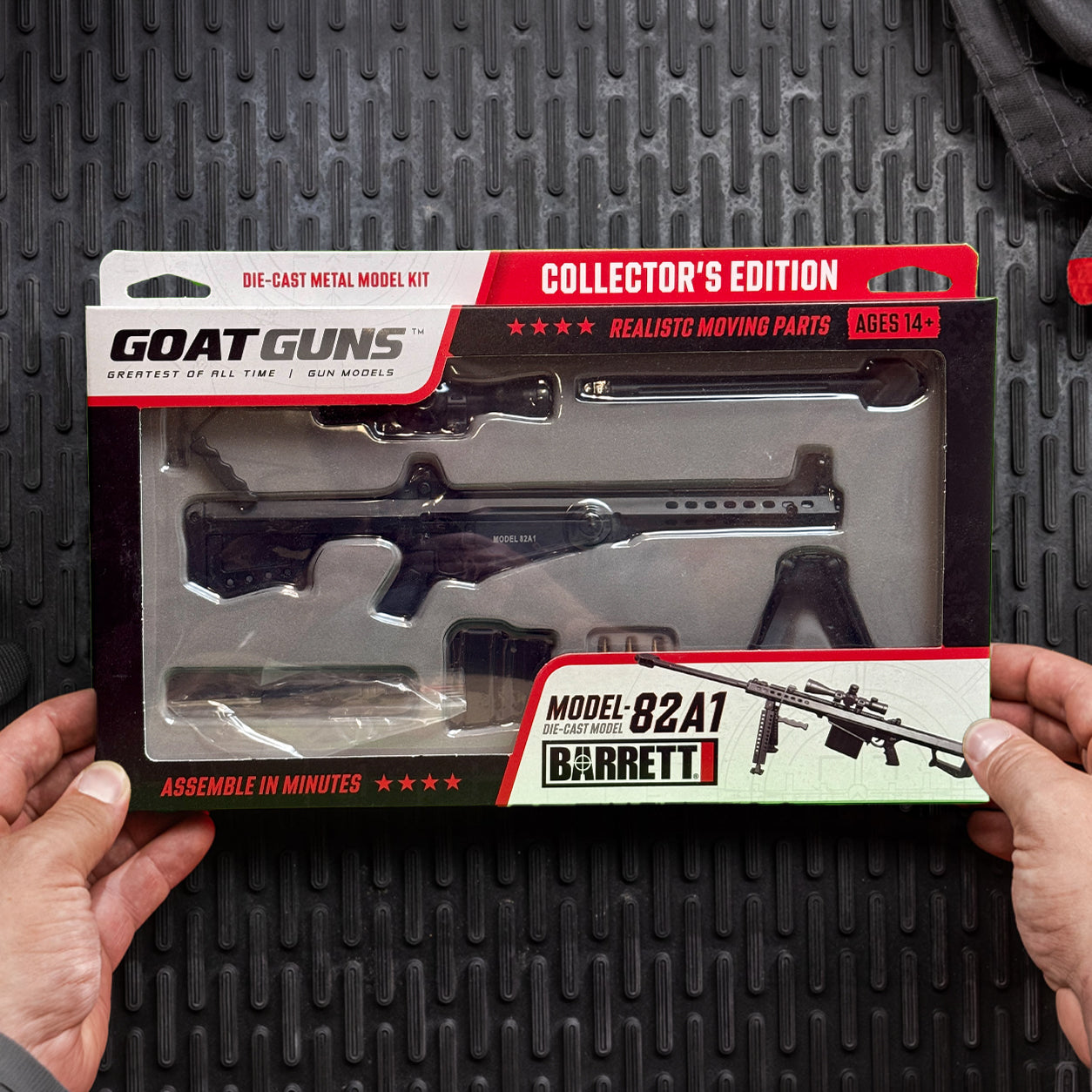 Miniature BARRETT Model 82A1 | 1:3 Scale Die Cast Metal GoatGuns