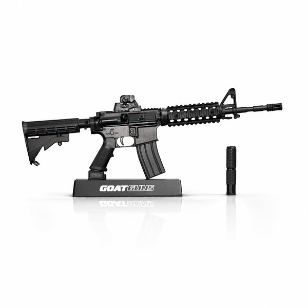 ゴートガンズ ゴートミニチュア AR15 チャーキー SG エクストラ Miniature AR15 Die Cast Model Black | GoatGuns – GoatGun Models