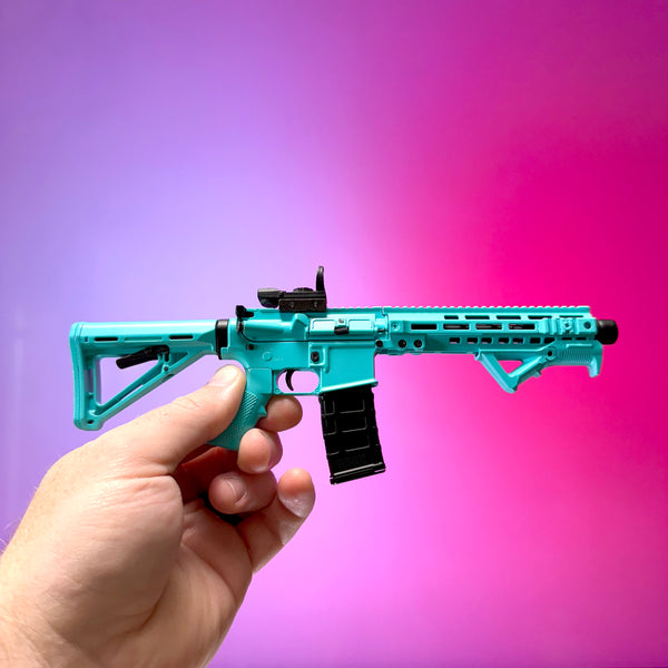 Limited Edition AR-15 Tiffany Blue Model | GoatGuns – GoatGun Models