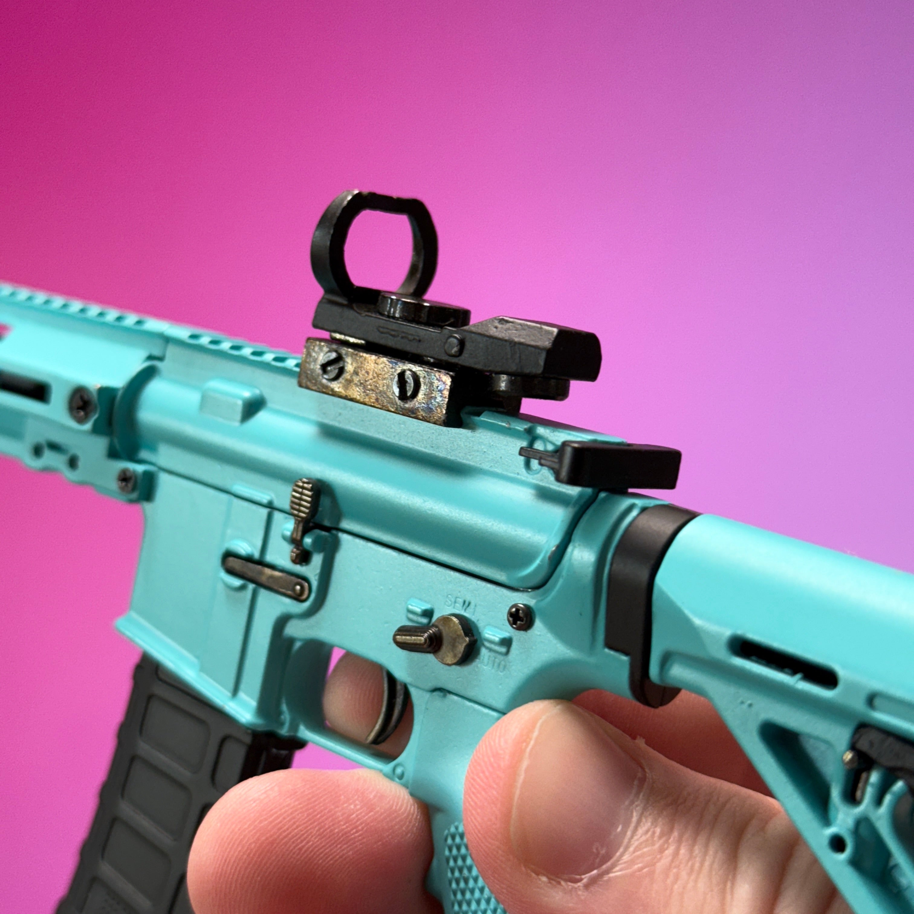Limited Edition AR-15 Tiffany Blue Model | GoatGuns – GoatGun Models
