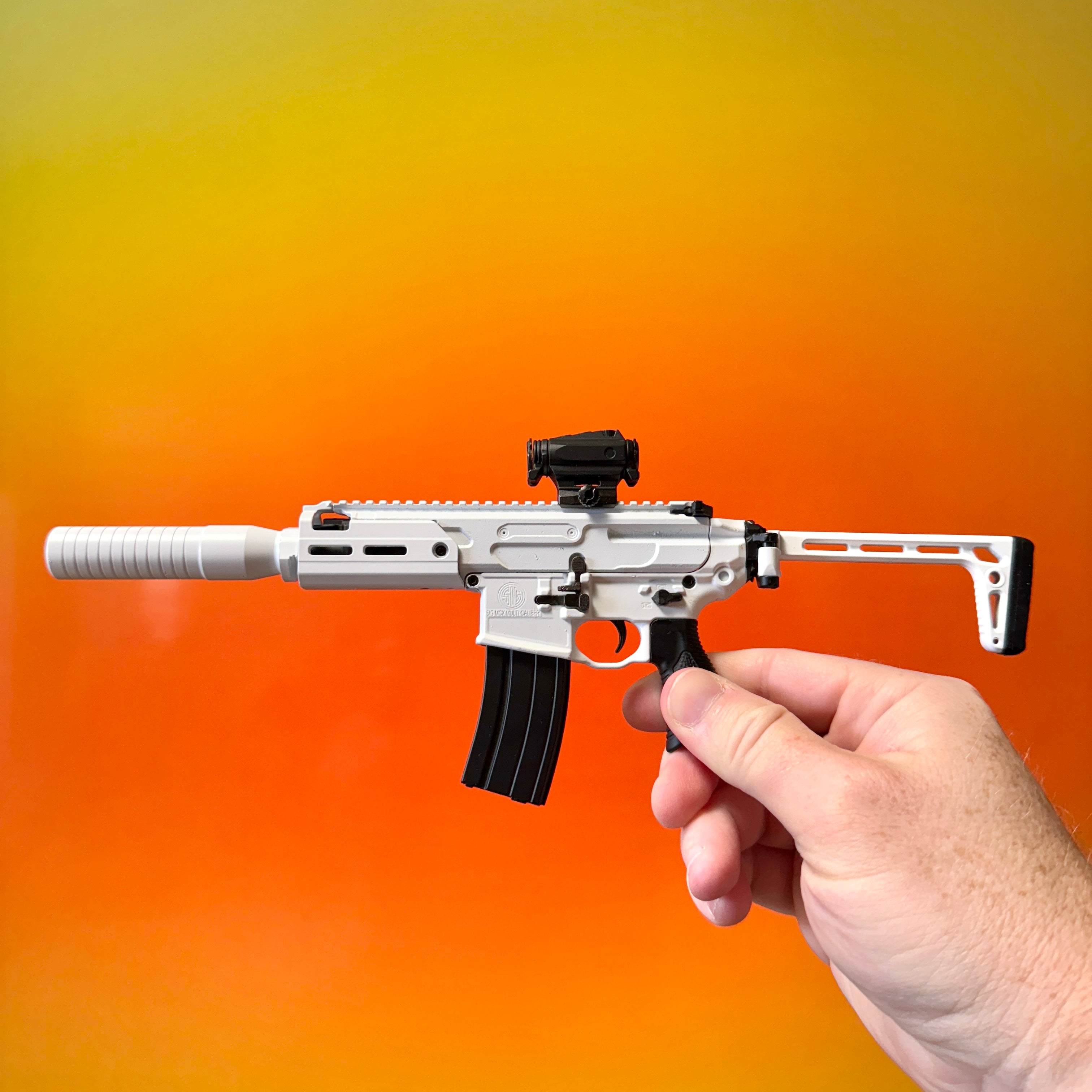 White SIG MCX Limited Edition