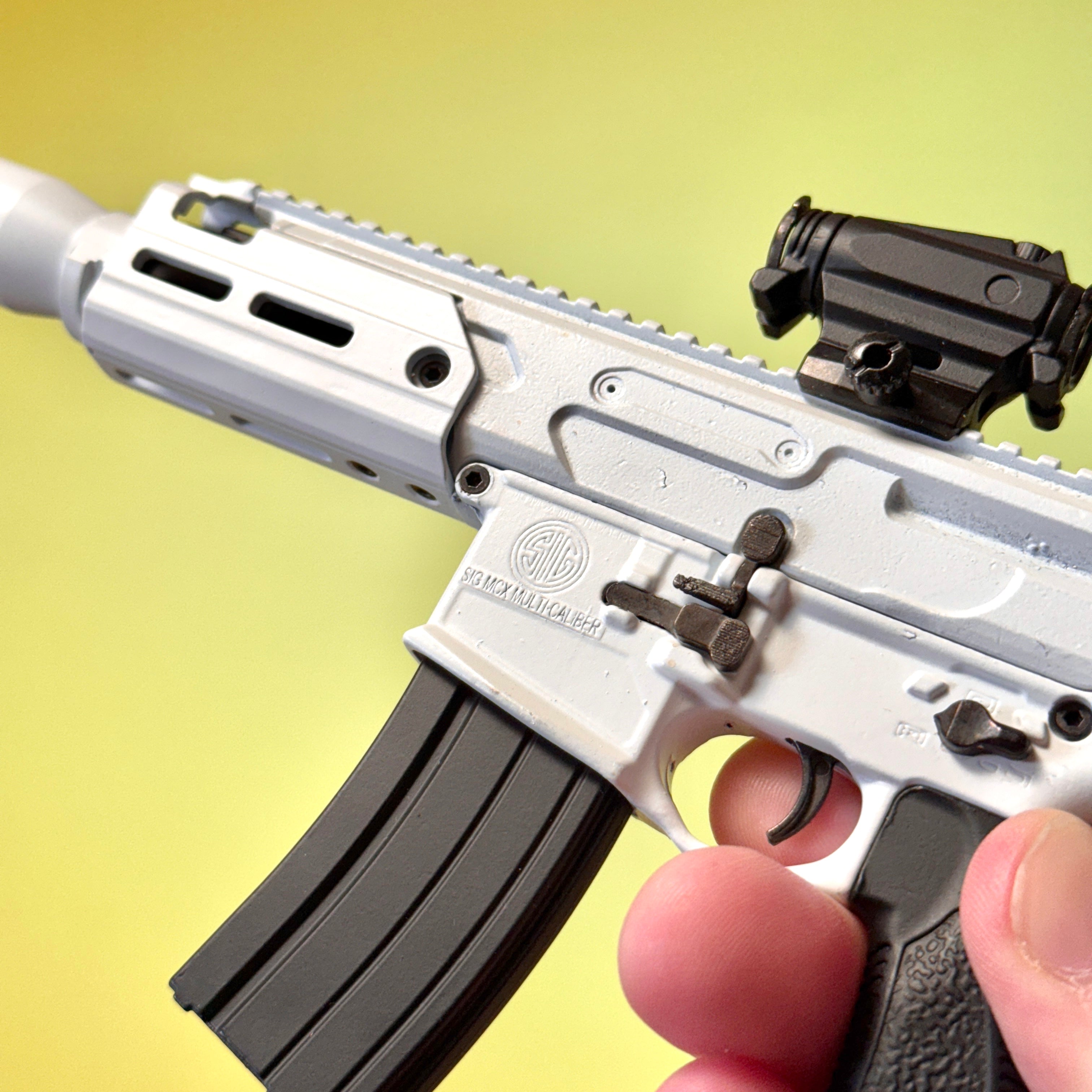 White SIG MCX Limited Edition