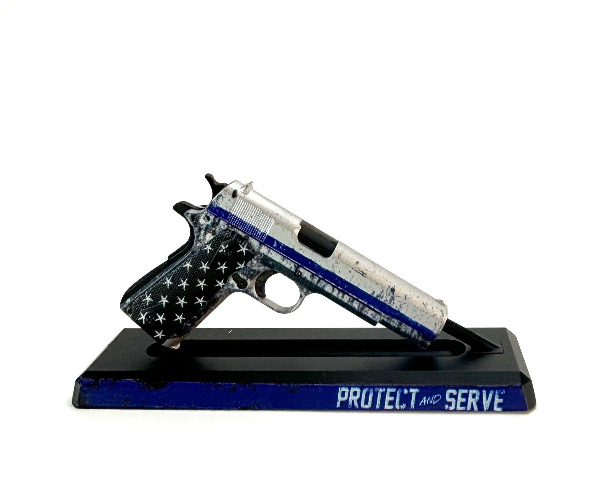 Limited Edition Thin Blue Line 1911 Model – GoatGun Models