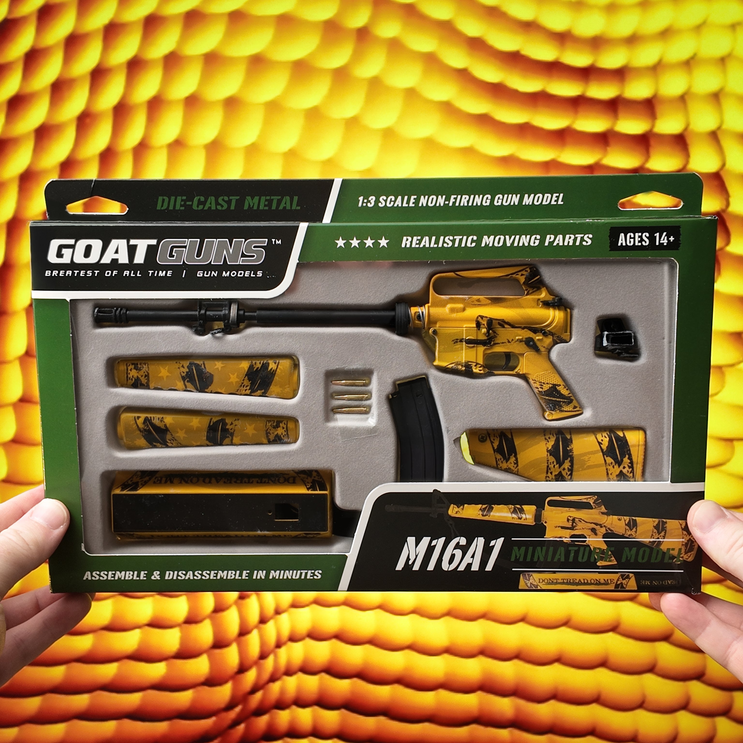 A*d様 M16 RECORDER GTオフショアロッド Don't Tread on Me M16A1 Model | GoatGuns Special Edition – GoatGun