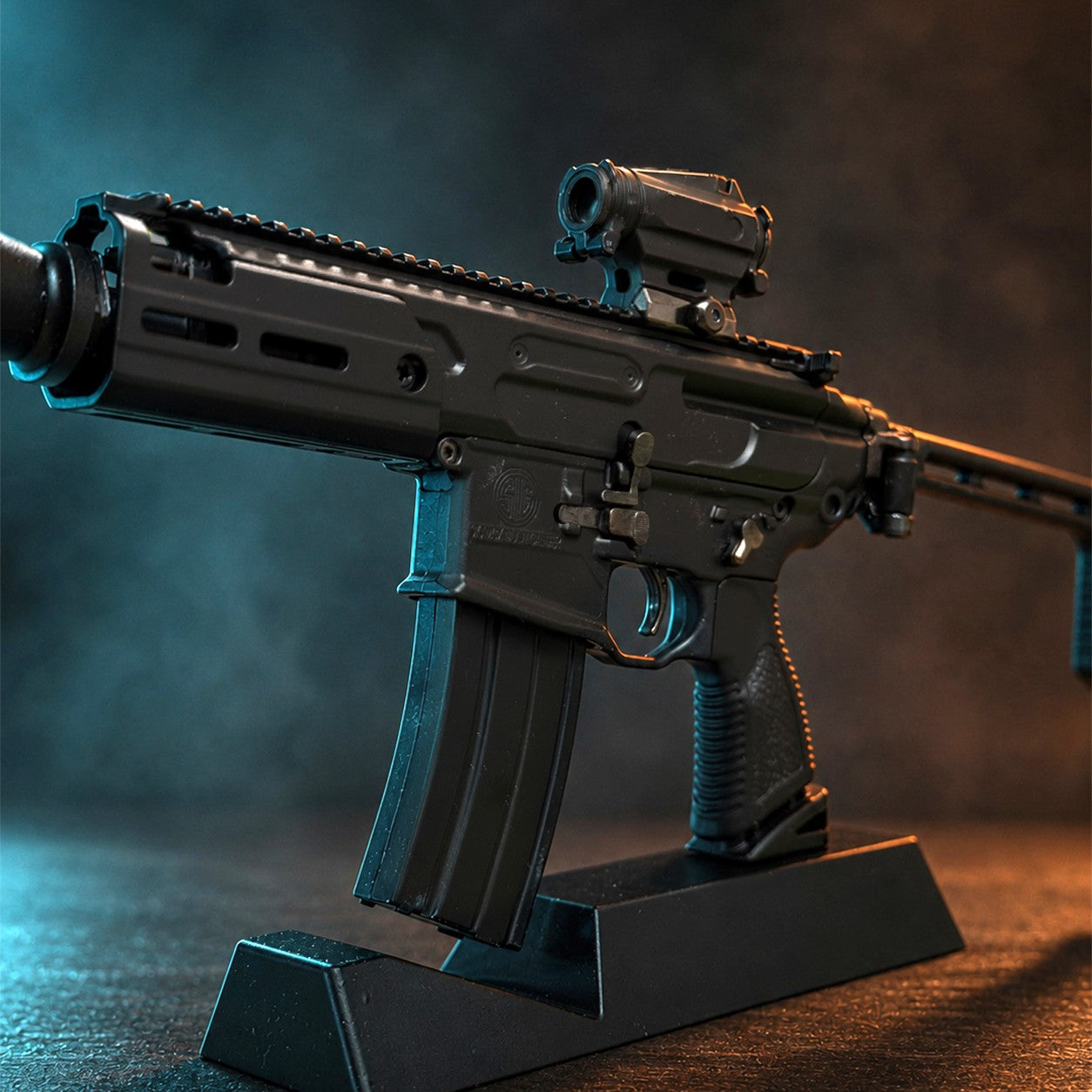 Miniature SIG SAUER MCX® Rattler Model - Black – GoatGun Models