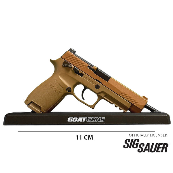 Miniature SIG SAUER M17 Model Tan | GoatGuns – GoatGun Models