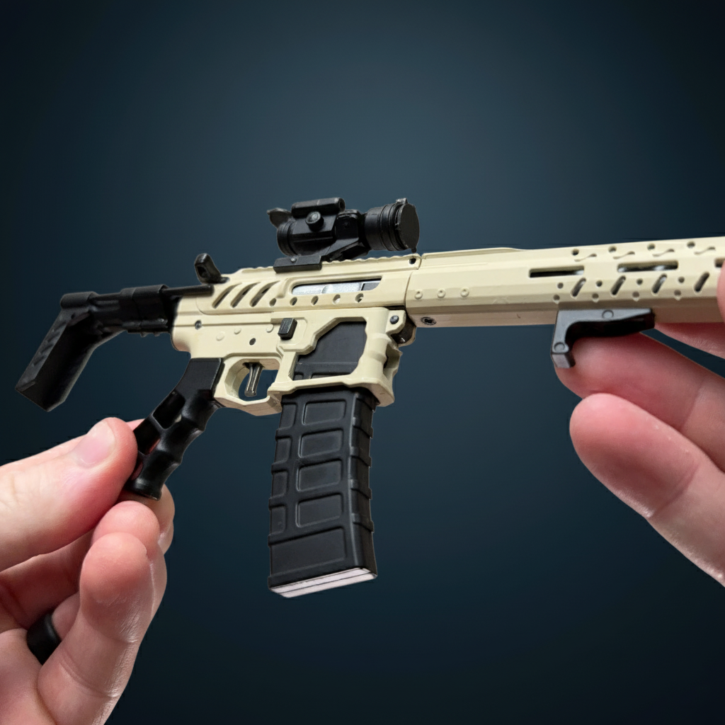 Limited Edition FDE AR-15 Skeleton 1:3 Scale Model
