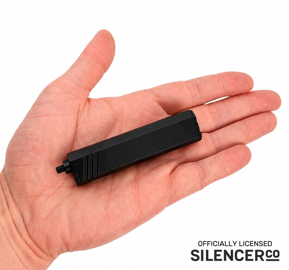 Miniature SilencerCo Suppressor 1:2.5 Model | GoatGuns Attachments