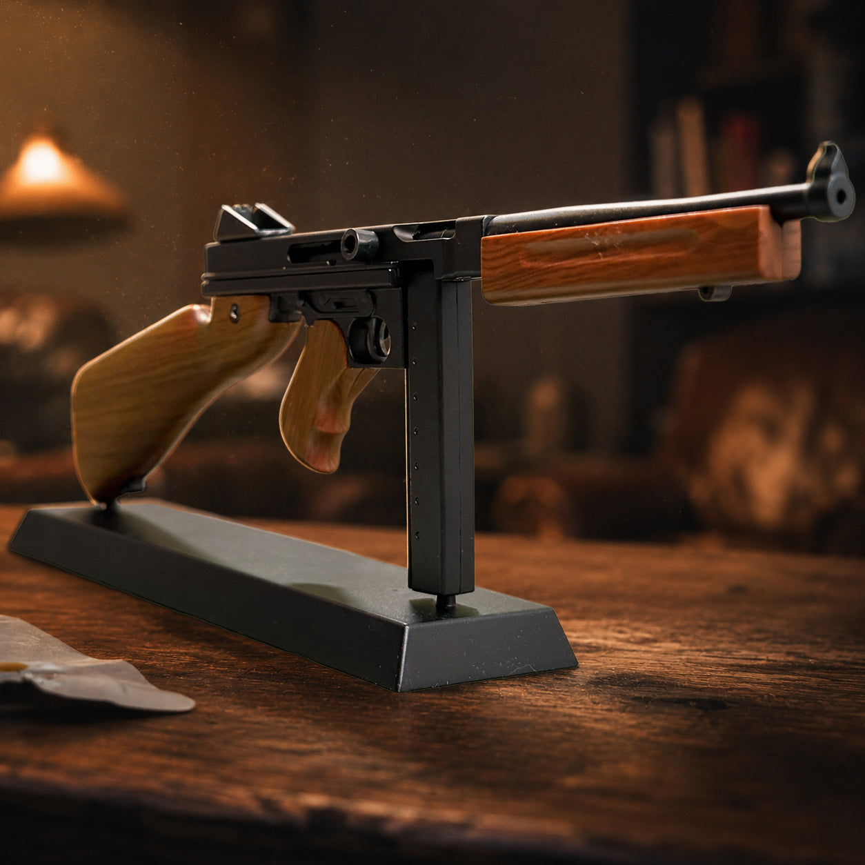 Miniature M1A1 TSMG Model WW2 Era | GoatGuns – GoatGun Models
