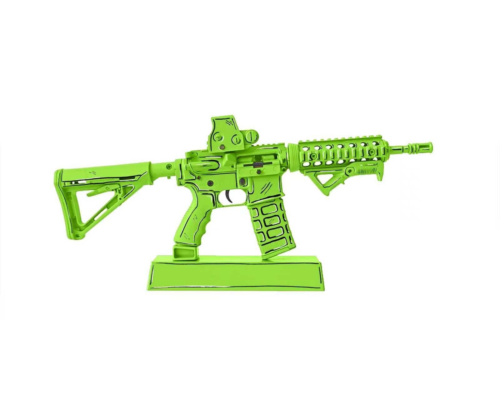 Limited Edition 'Slime' OD Green AR-15 Model | GoatGuns – GoatGun