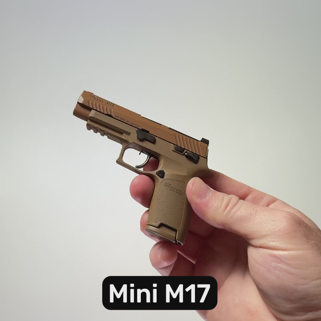 Miniature SIG SAUER M17 Model Tan | GoatGuns – GoatGun Models