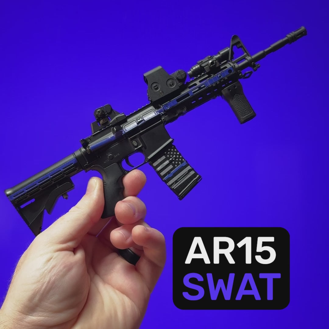 SWAT AR-15 1:3 Scale Diecast Model | GoatGuns Special Edition