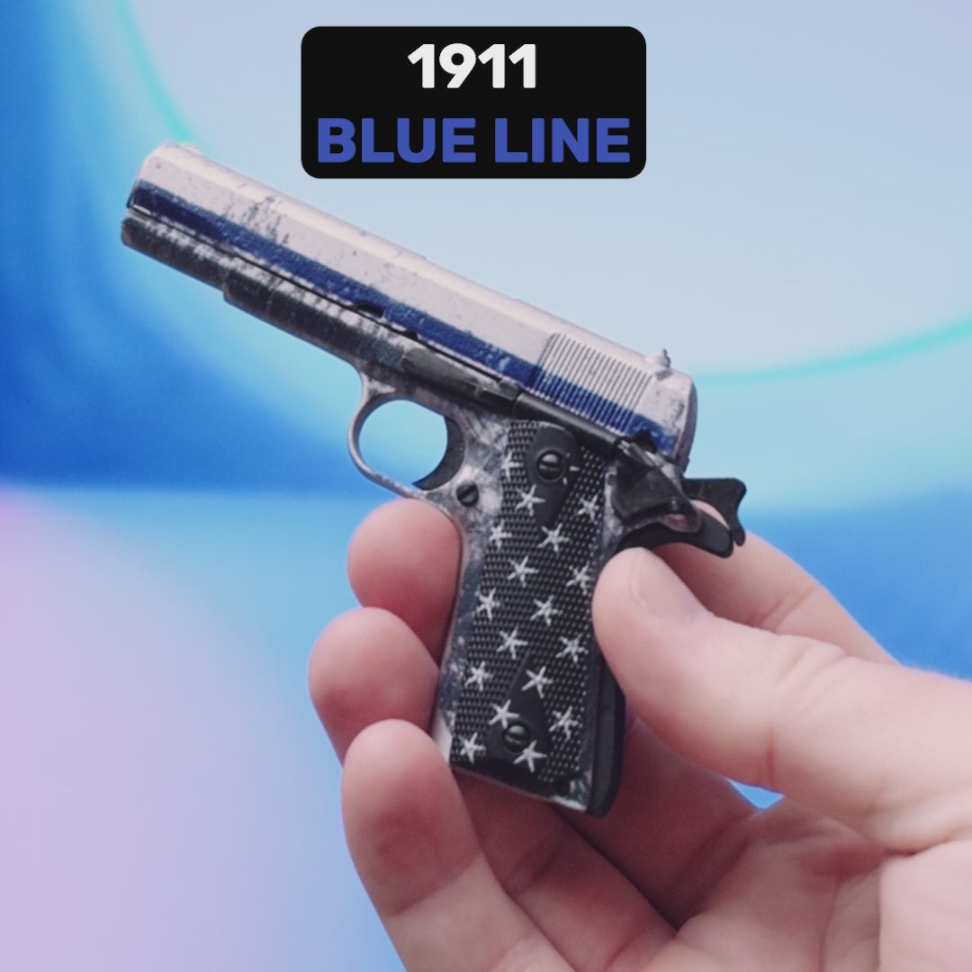 Limited Edition Thin Blue Line 1911 Model – GoatGun Models