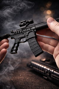 AR15 Skeleton Model Black