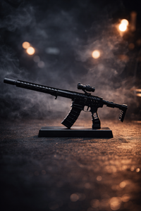AR15 Skeleton Model Black
