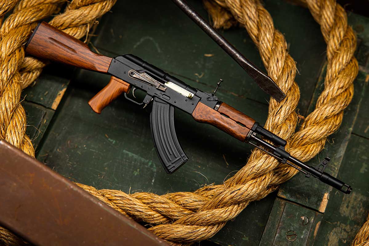 Miniature AK47 Model in Black