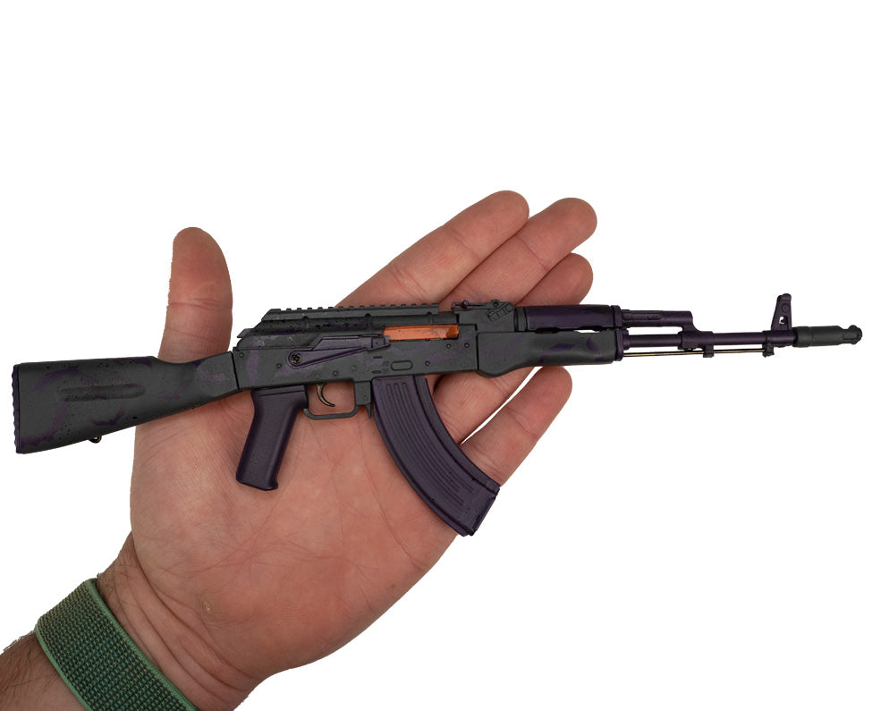 Mini AK 47 1:3 Scale Model - RARE HALLOWEEN EDITION – GoatGun Models
